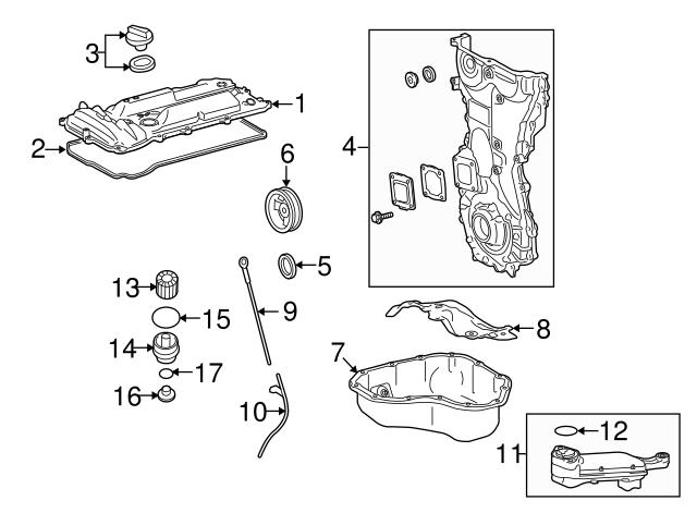 TOYOTA 1514736010 Прокладка маслозаборника в наличии Харьков