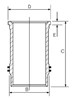 Гильза цилиндра 1560002000 GOETZE