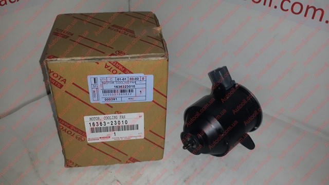1636323010 TOYOTA Мотор вентилятора системы охлаждения левый купить в Кривой Рог