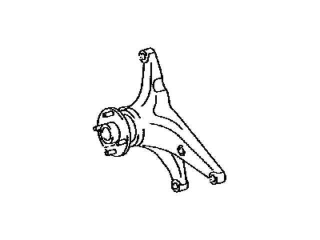 Кронштейн вискомуфты системы охлаждения, опорный 1638038010 TOYOTA