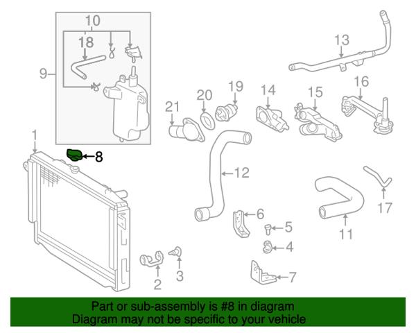 1640167150 Крышка радиатора купить Украина
