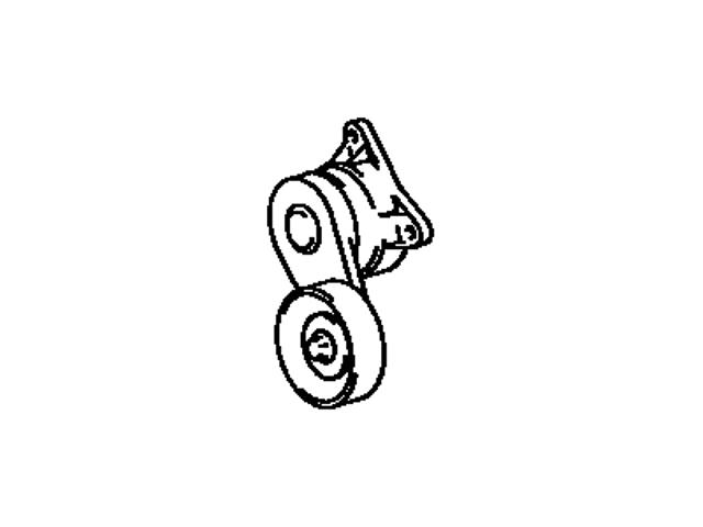 Натяжная планка поликлинового ремня 166200W026 TOYOTA