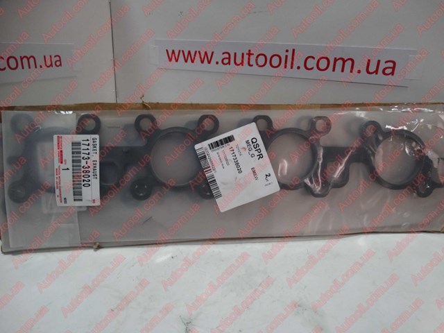 Прокладка выпускного коллектора 1717338020 TOYOTA