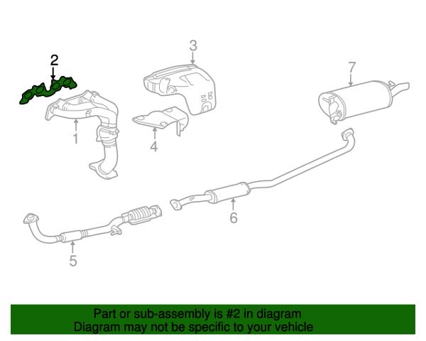 Прокладка коллектора 1717374040 TOYOTA
