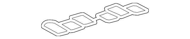 Прокладка впускного коллектора, верхняя 1717631130 TOYOTA