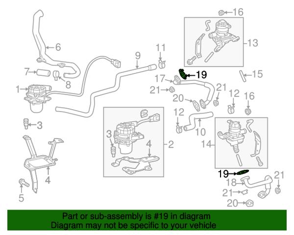 TOYOTA 1737750010 Прокладка EGR-клапана рециркуляции в наличии Ирпень