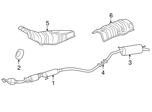 Прокладка штанов 1745121060 TOYOTA