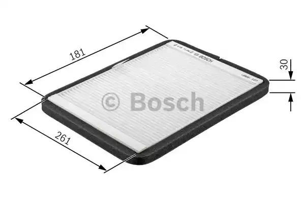 BOSCH 1987432013 Фильтр салона в наличии Павлоград