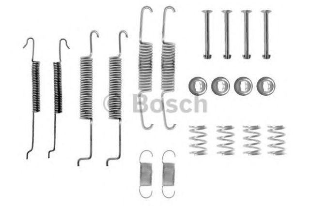 1987475110 BOSCH Монтажный комплект задних барабанных колодок купить в Хмельницкий
