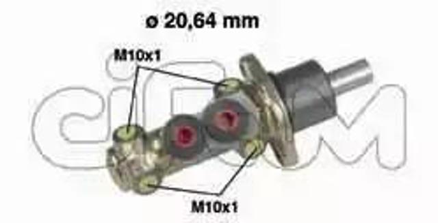 Цилиндр тормозной, главный Volkswagen Passat B3, B4
