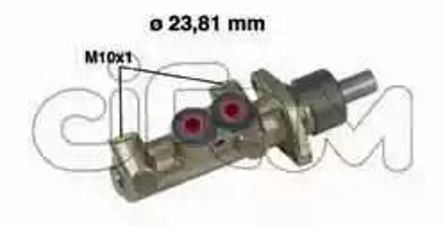 Цилиндр тормозной, главный 202252 CIFAM