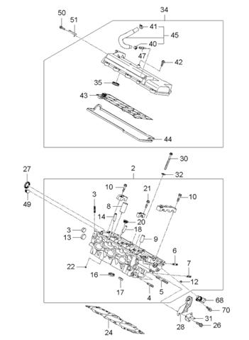 Сальник распредвала двигателя 2214439001 HYUNDAI