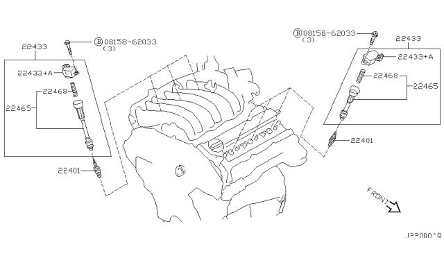 224488J11C Катушка зажигания купить Николаев