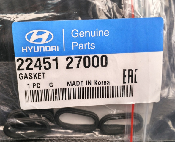 Кольцо (шайба) форсунки инжектора посадочное 2245127000 HYUNDAI