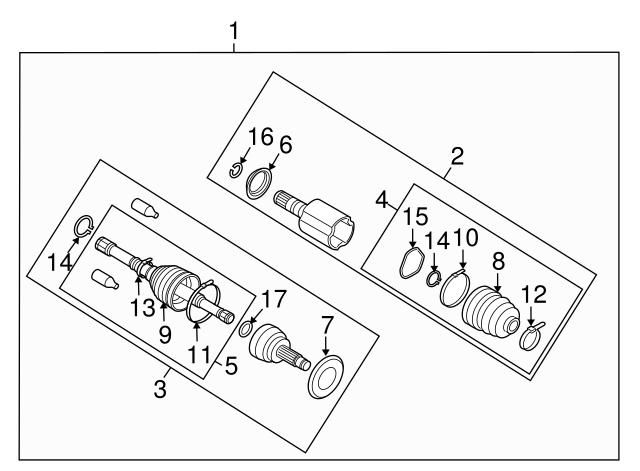 23242GA410 SUBARU Хомут пыльника ШРУСа купить в Кривой Рог