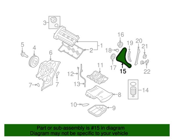 Цепь ГРМ, распредвала 243123C100 HYUNDAI