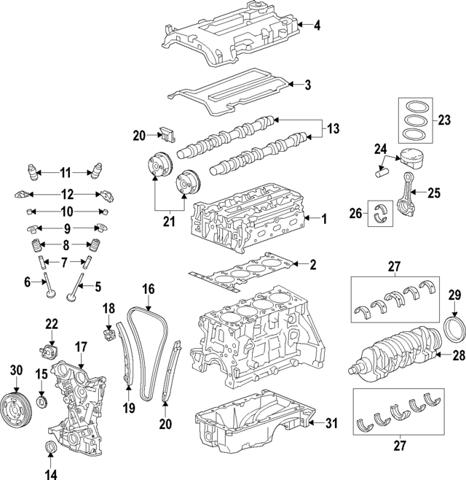 Башмак натяжителя цепи ГРМ 244202J000 HYUNDAI