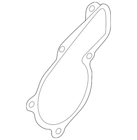 Прокладка помпы 251242E000 HYUNDAI