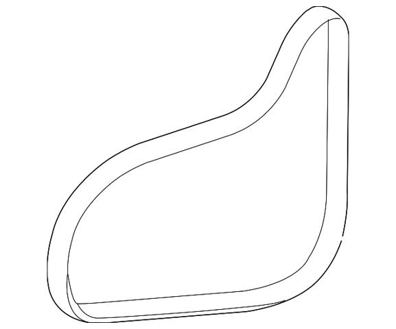 Поликлиновый ремень 252122GGA1 HYUNDAI