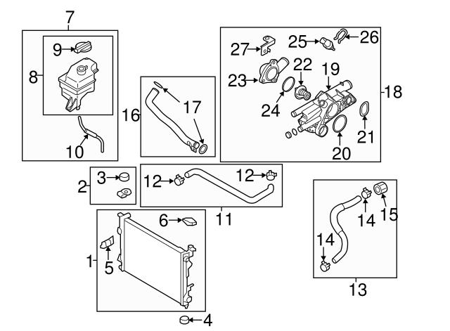 2550026100 HYUNDAI Термостат купить в Кривой Рог