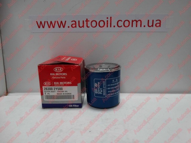 Auto фильтр масла hyundai/kia 263002Y500