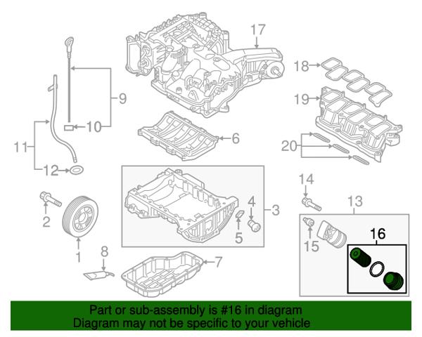 263203CKB0 HYUNDAI Масляный фильтр купить в Ужгород