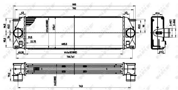 30310 NRF Интеркулер купить в Одесса