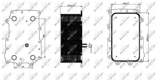 NRF 31335 Радиатор масляный в наличии Ровно