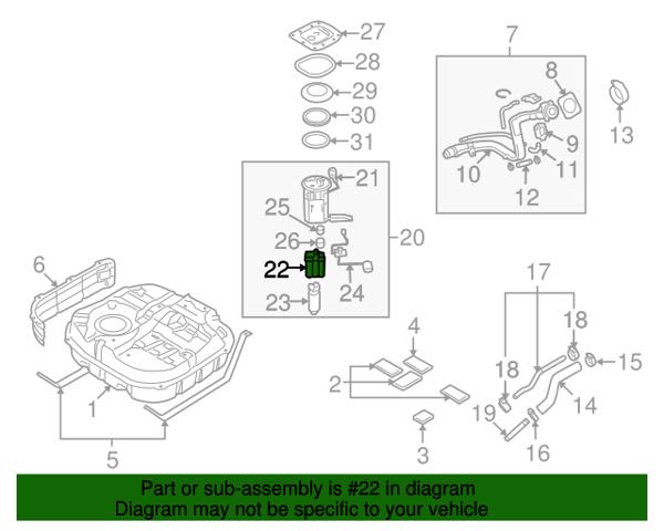 319102H000 HYUNDAI Топливный фильтр купить в Кривой Рог