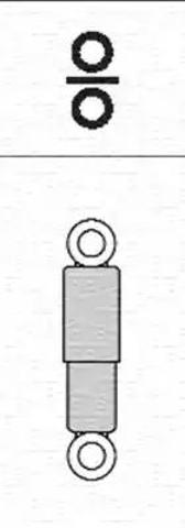 Подвеска амортизатора/аморт. стойки 352708070000 MAGNETI MARELLI