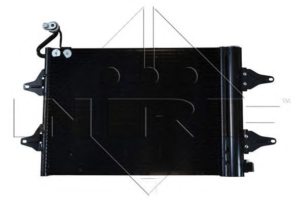 35480 NRF радиатор кондиционера
