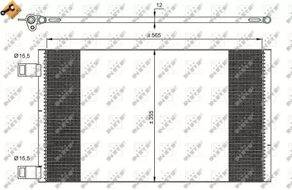 Конденсер 35902 NRF