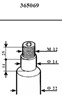Амортизатор передний 365069 KAYABA