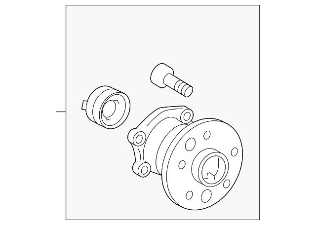 Ступица задняя правая 4245006110 TOYOTA