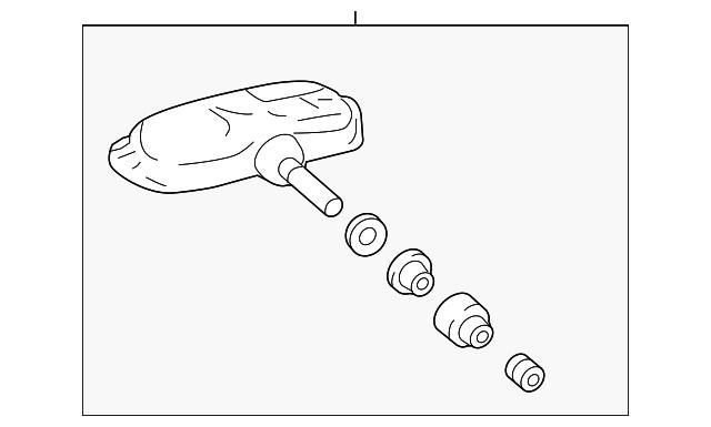Манометр воздушный 4260706030 TOYOTA