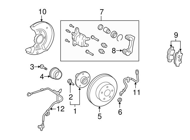 Колеса и ступицы 4351047012 TOYOTA