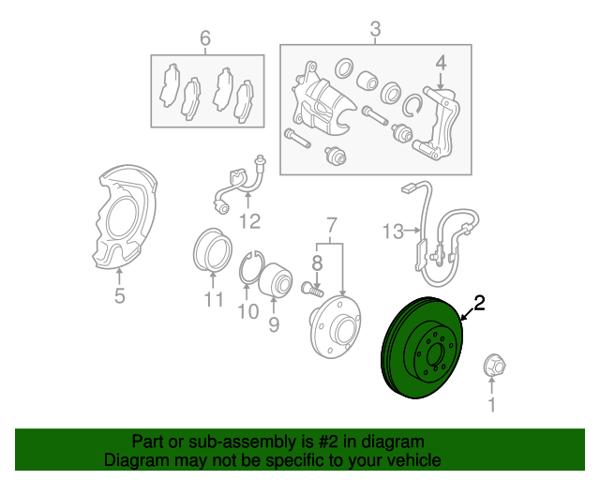 435120T010 TOYOTA Передние тормозные диски купить в Киев