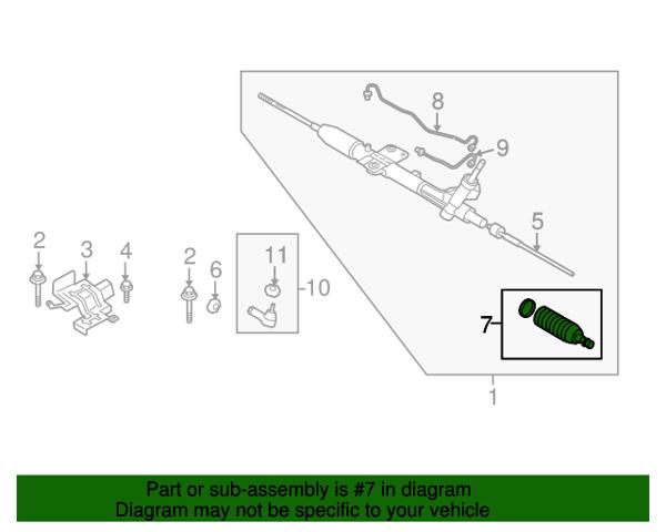 Чехол рулевого механизма 4410A125 MITSUBISHI