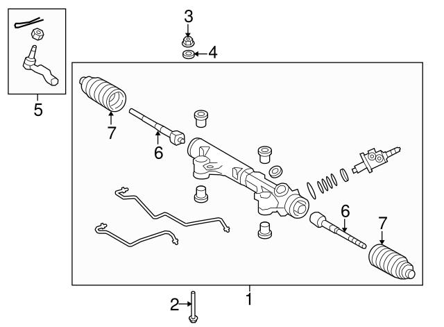 4504609560 TOYOTA Рулевой наконечник купить в Винница