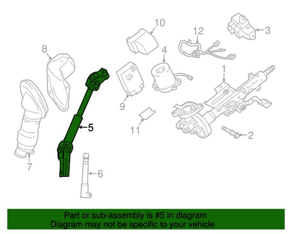 4526042110 TOYOTA Вал рулевой колонки нижний купить в Одесса