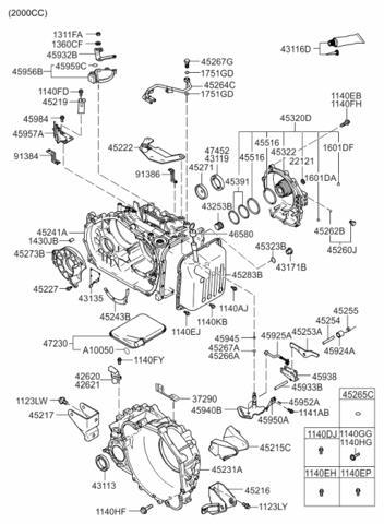 4632139010 HYUNDAI Фильтр АКПП купить в Павлоград