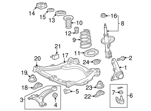 Отбойник амортизатора переднего 483310T010 TOYOTA