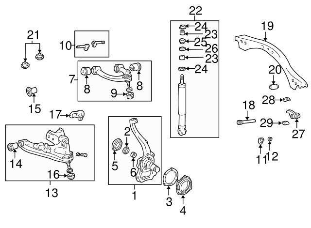 4851069127 TOYOTA Амортизатор передний купить в Павлоград