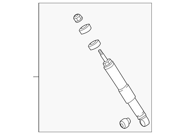 Амортизаторы задние 4853069495 TOYOTA