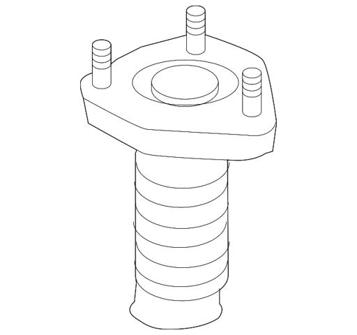 Опора пружины задней правой 4875048071 TOYOTA