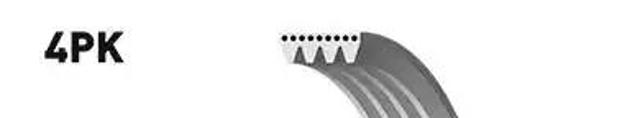 Клиновый ремень 4PK1170 GATES