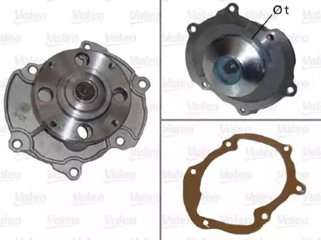 Насос водяной 506866 VALEO