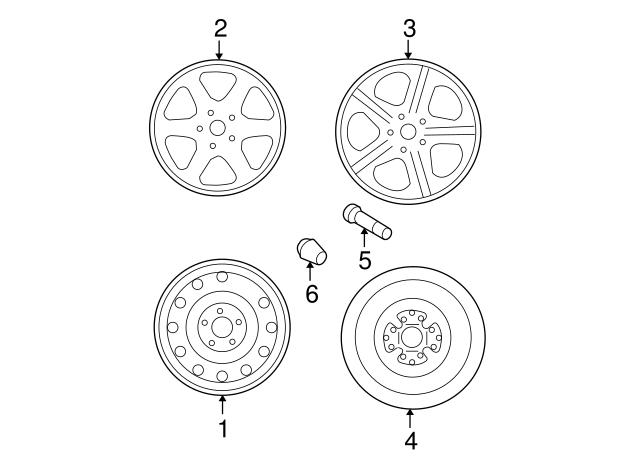Гайка колесная 529503Y000 HYUNDAI