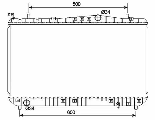 53150 NRF Радиатор купить в Запорожье