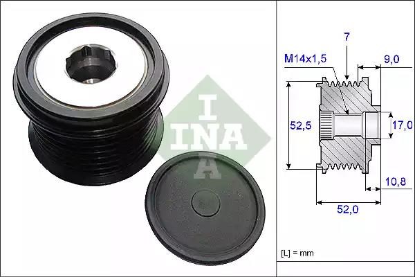535020910 INA Шкив генератора купить в Каменское